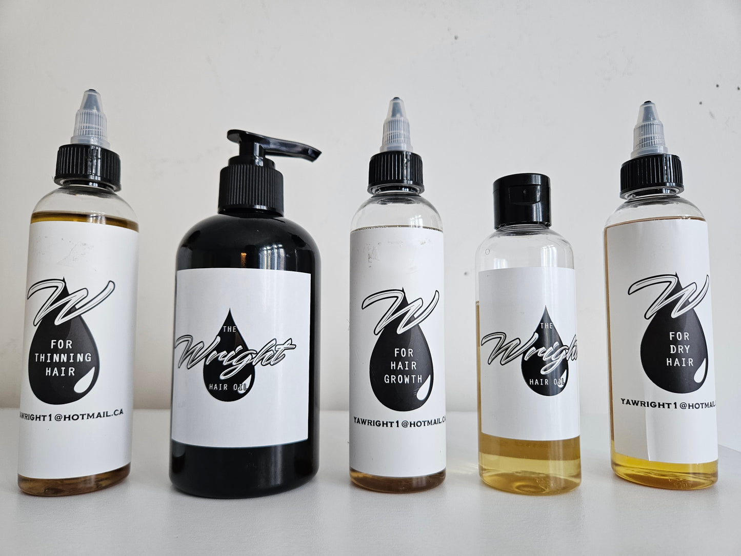 All-Natural Dry Hair Oil